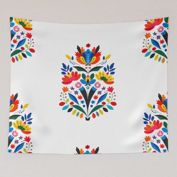 Item preview, Hungarian Flowers Folk Art  designed and sold by xiao xuans.
