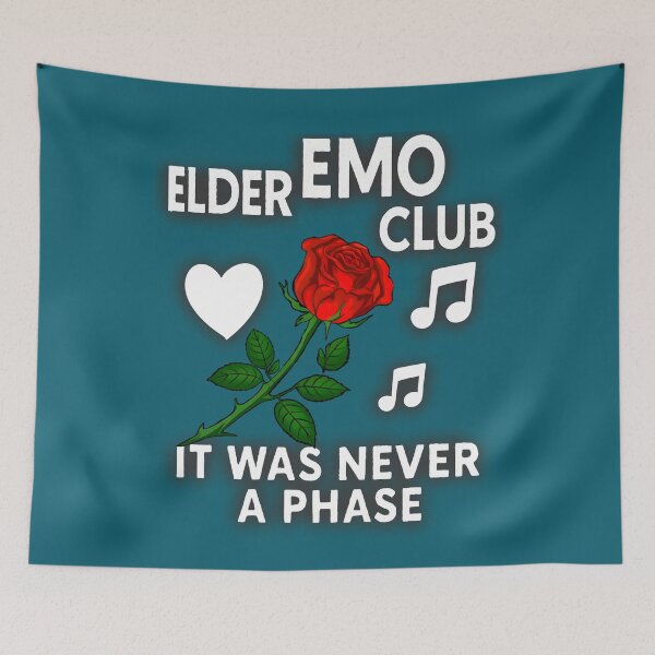 Item preview,  Elder Emo Club It Was Never A Phase   designed and sold by box-artshop.