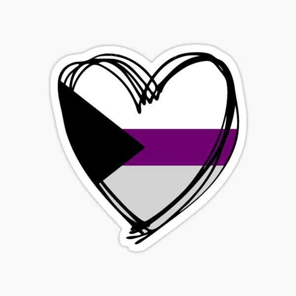 Demiflux Demifluid Pride Flag Heart Sticker Die Cut Vinyl Waterproof  Sticker LGBTQ Demi Flux Demi Fluid Non Binary -  Canada