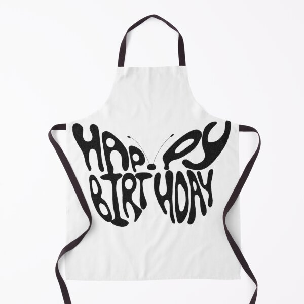 Item preview, Happy Birthday Butterfly Typography Design designed and sold by FloraMyst.