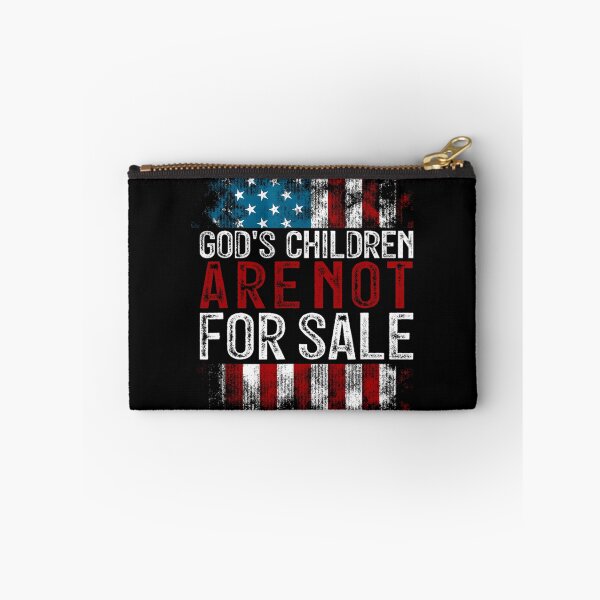 Item preview, God's Children are Not For Sale US Flag Christian 	1	 designed and sold by spicekrampon.