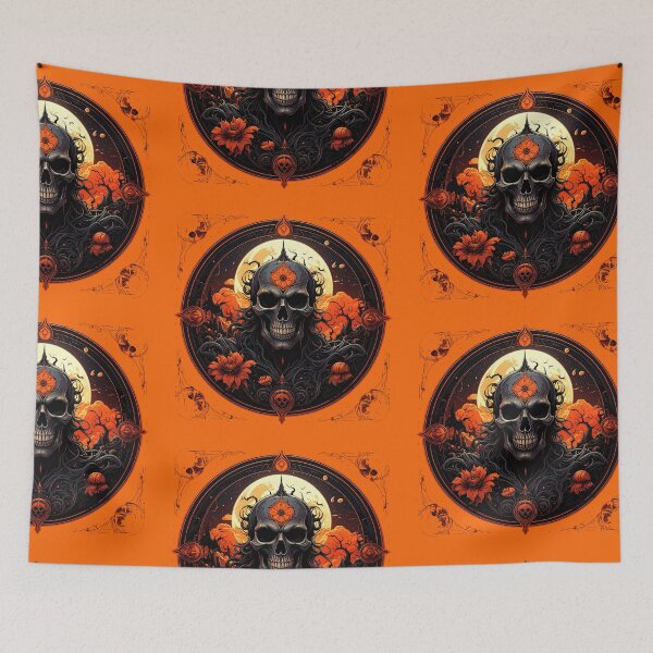 Item preview, Master Skull | Halloween Time | Dark Scary designed and sold by monkeybusiness.pt.
