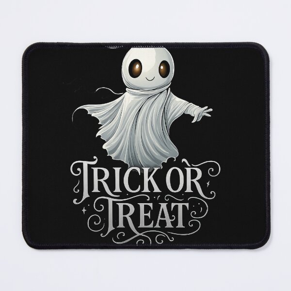 Item preview, Cute Kawaii Ghost Trick or Treat Art designed and sold by Daagath.