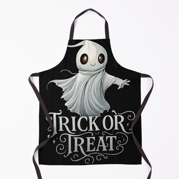 Item preview, Cute Kawaii Ghost Trick or Treat Art designed and sold by Daagath.