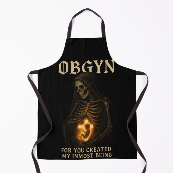 Item preview, OBGYN Christian Gothic Psalm 139 Skeleton Mother designed and sold by ClinicalHubs.