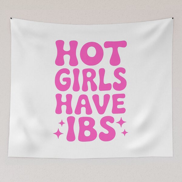 Item preview, Hot Girls Have IBS! Pink Girly designed and sold by PMCreative.