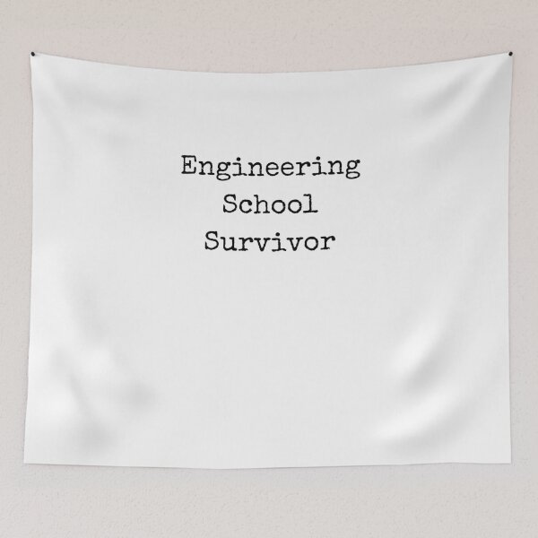 Item preview, Engineering school survivor funny engineer graduate designed and sold by snowry.