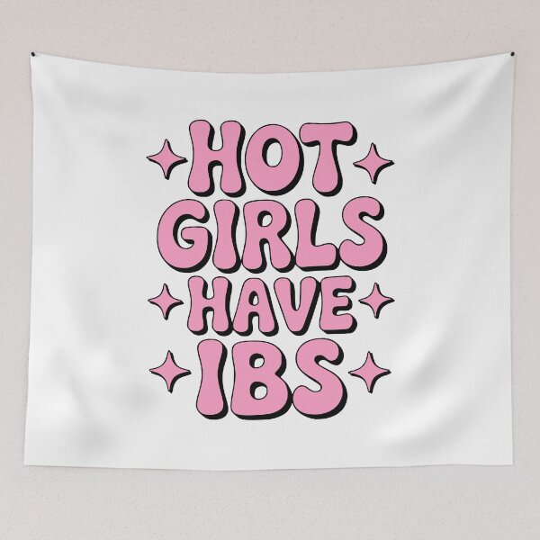 Item preview, Hot Girls Have IBS! Pink Girlie designed and sold by PMCreative.
