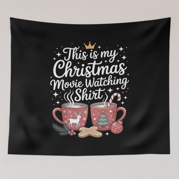 Item preview, This Is My Christmas Movie Watching Family Matching designed and sold by AmparoBoyle.