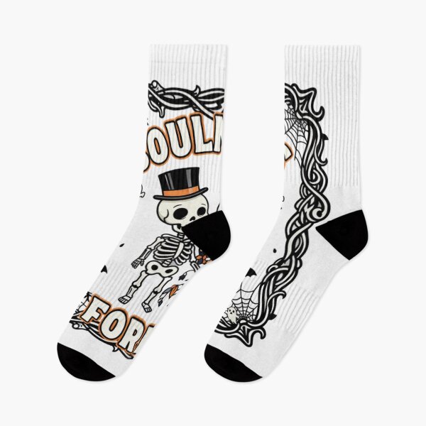 Item preview,  Spooky Skeletons Soulmates Forever Design designed and sold by Silent Watch Threads..