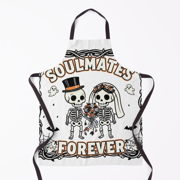 Item preview,  Spooky Skeletons Soulmates Forever Design designed and sold by Silent Watch Threads..