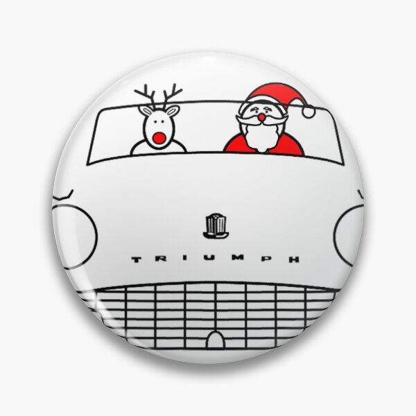 Item preview, Triumph TR3 classic British sports car Christmas edition 		 designed and sold by temsermaxienx.