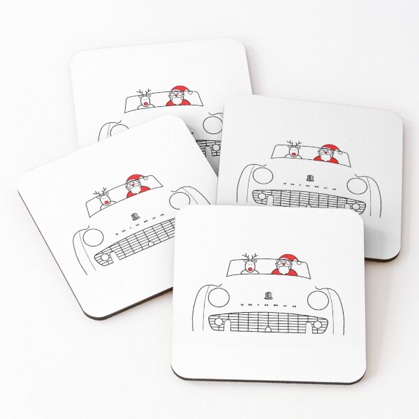 Item preview, Triumph TR3 classic British sports car Christmas edition 		 designed and sold by temsermaxienx.
