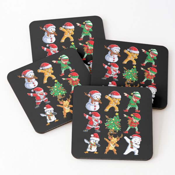 Item preview, Dabbing Santa Elf Friends Christmas 	 	 	 Xmas Dab 		 designed and sold by anzaladamoyev.