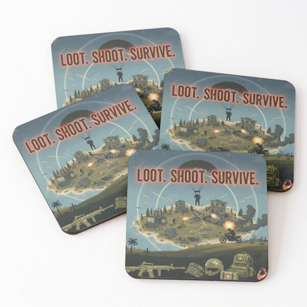 Item preview, Loot. Shoot. Survive designed and sold by CodeVibeTees.