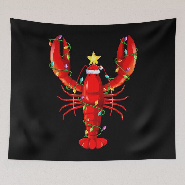 Item preview, Lobster Lighting Xmas Tree Matching Lobster Christmas 		 designed and sold by veidekolthio.