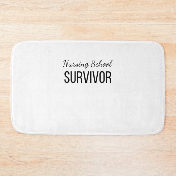 Item preview, Nursing school survivor funny nursing school grad humor designed and sold by snowry.