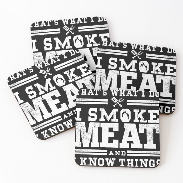 Item preview, Funny Pitmaster 	 I Smoke Meat BBQ Smoker Grill 	 		 designed and sold by vedenbregerv.