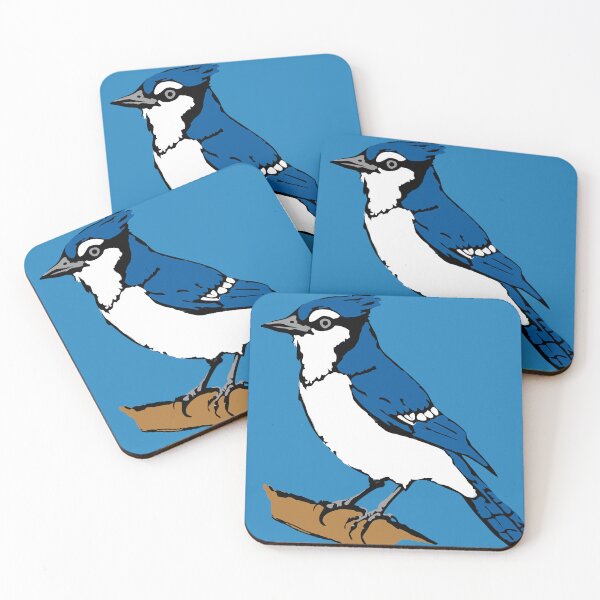 Item preview, Blue Jay on Branch – Royal Blue Songbird designed and sold by donwillisjrart.