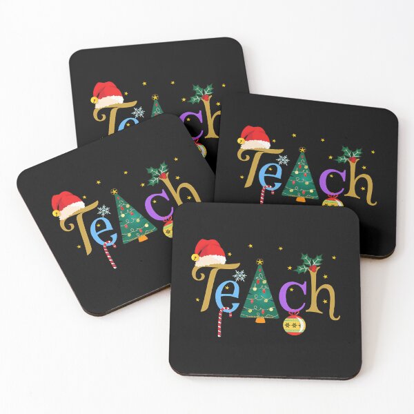 Item preview, Pretty Teacher's Christmas TEACH Holiday Teachers 	1	 designed and sold by ruonistundexo.
