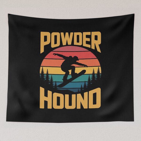 Item preview, Snowboarding - Powder Hound designed and sold by MinaReinger.