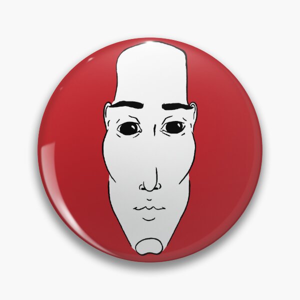 Item preview, Portrait Rouge 7 (simple, centré), tête, noir, blanc, blasé, jaded, designed and sold by EBFCDesigns.