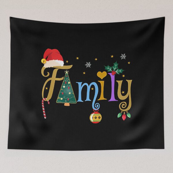 Item preview, FAMILY Letters Christmas Style Love My Family Christmas 	 		 designed and sold by tauzerwailinm.
