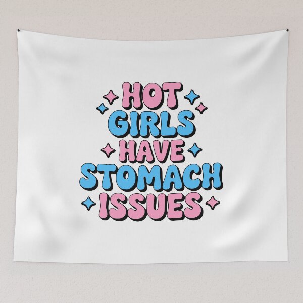 Item preview, Hot Girls Have Stomach Issues! Pink Girlie designed and sold by PMCreative.