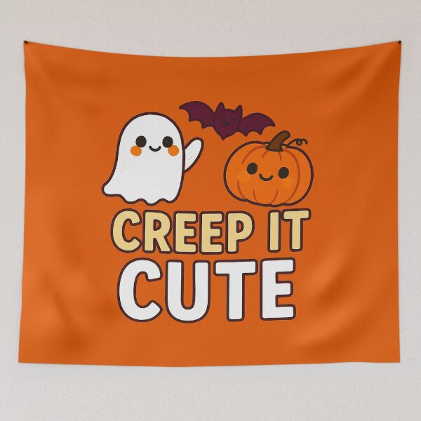 Item preview, Creep It Cute – Halloween Charm designed and sold by WheelieGdArt.