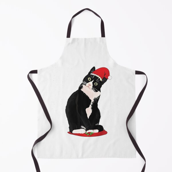 Item preview, Tuxedo Cat Christmas Santa Claus Snow Winter Costume designed and sold by temsermaxienx.
