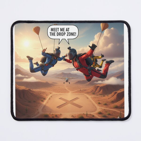 Item preview, Meet Me at the Drop Zone designed and sold by CodeVibeTees.