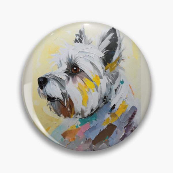 Item preview, Abstract Westie Profile designed and sold by caracatita75.