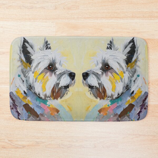 Item preview, Abstract Westie Profile designed and sold by caracatita75.