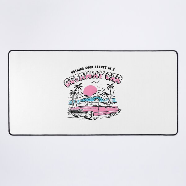 Item preview, Vintage Nothing Good in a Car Retro Getaway Car designed and sold by jerbefrantip.