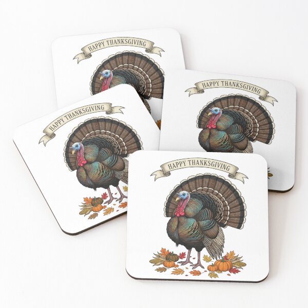 Item preview, Happy Thanksgiving Turkey & Harvest designed and sold by designwiss.