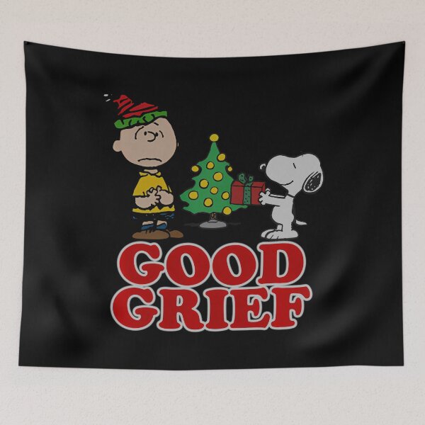 Item preview, Peanuts Good Grief Charlie Brown Holiday Swea		 designed and sold by acelasonosin.