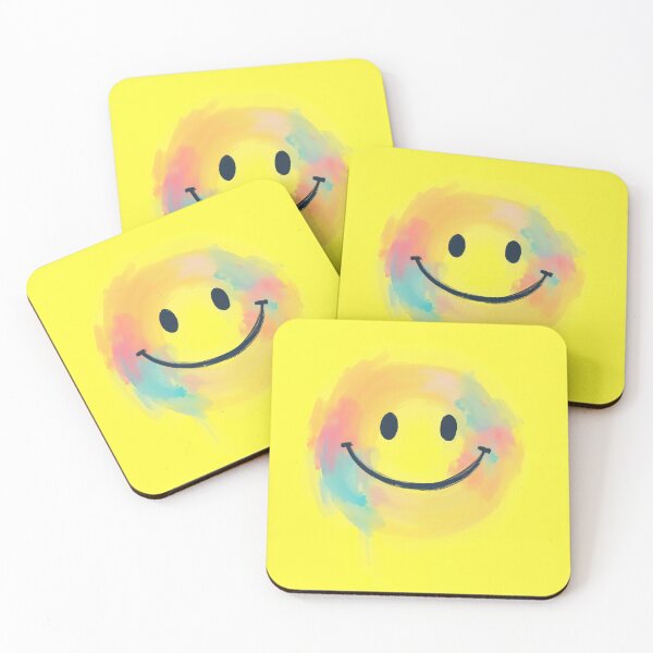 Item preview, Colorful Watercolor Smiley Face | Cheerful Artistic Expression designed and sold by NovaProArt.