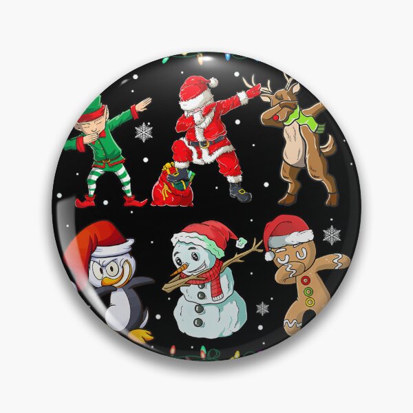 Item preview, Dabbing Santa Elf Friends Christmas Kids 	 	 Xmas 	 		 designed and sold by anzaladamoyev.