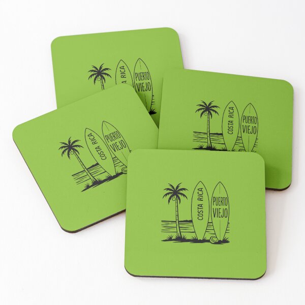 Item preview, Costa Rica Surf Caribbean Caribbean Plage Beach Playa designed and sold by OuterFuselage.