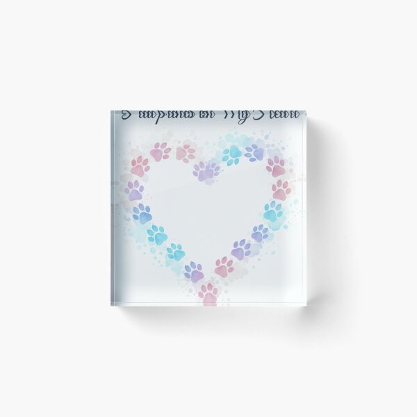Item preview, “Pawprints on My Heart” designed and sold by AG Clothing Shop.