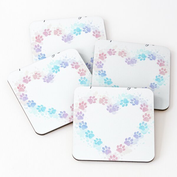 Item preview, “Pawprints on My Heart” designed and sold by AG Clothing Shop.
