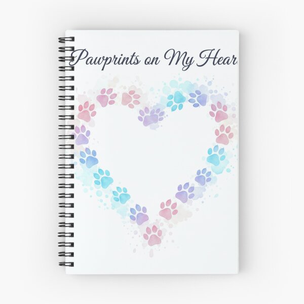 Item preview, “Pawprints on My Heart” designed and sold by AG Clothing Shop.