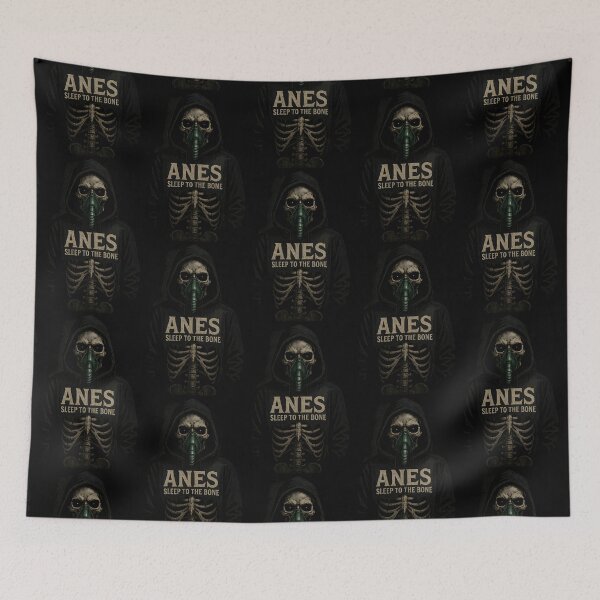 Item preview, Anes Sleep To The Bone - Anesthesiologist Skeleton Gothic Halloween designed and sold by ClinicalHubs.