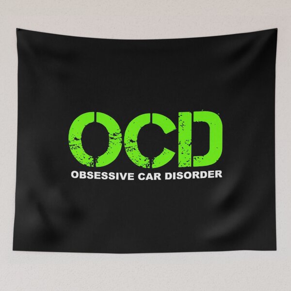 Item preview, OCD Obsessive Car Disorder - Funny Car Lover 	 		 designed and sold by realpemehryl.