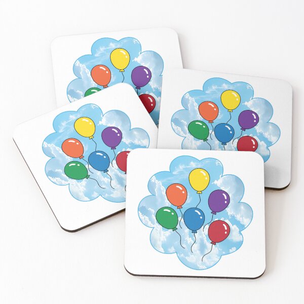 Item preview, Cartoonish Style  Party Sky Balloons designed and sold by Brainstorming99.
