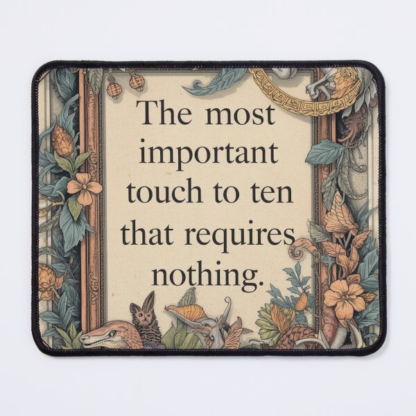 Item preview, “The most important touch to ten that requires nothing.” designed and sold by BoSherif.