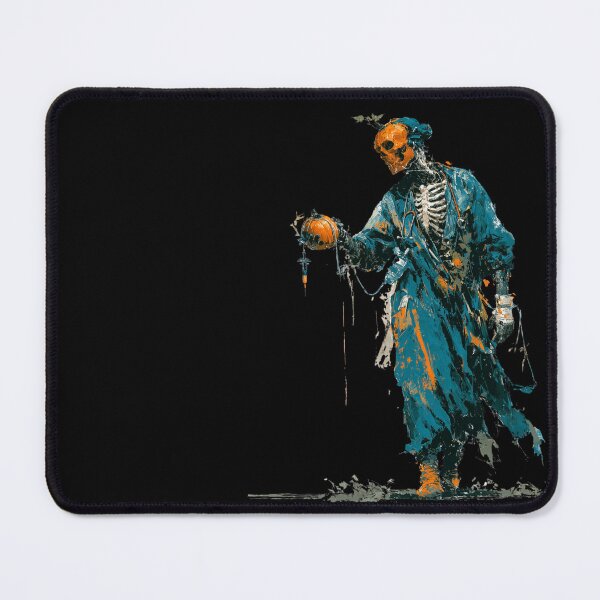 Item preview, Halloween Anesthesiologist | Spooky Surgeon Skeleton | Post-Mortem Medical Art designed and sold by CrunchyGoats.