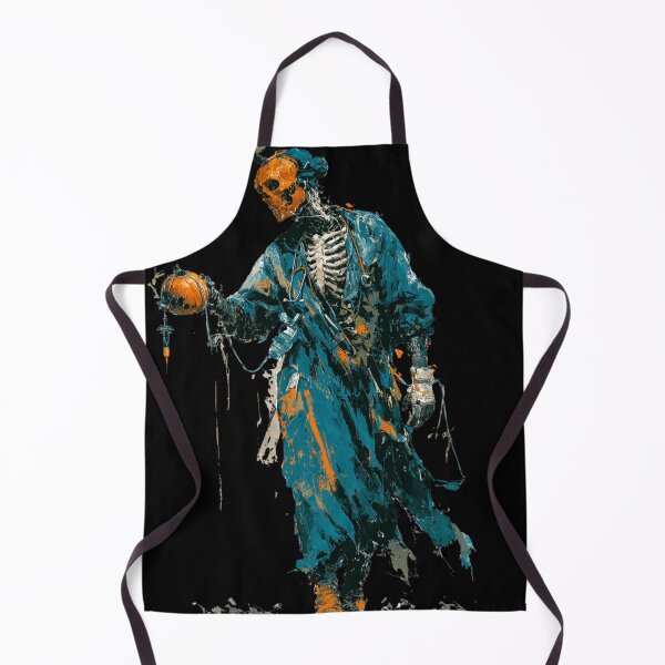 Item preview, Halloween Anesthesiologist | Spooky Surgeon Skeleton | Post-Mortem Medical Art designed and sold by CrunchyGoats.