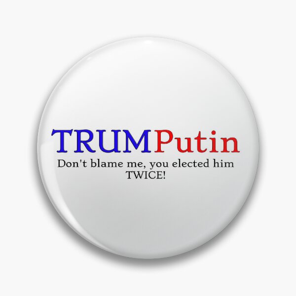 Aperçu de l'œuvre Texte noir Trump Poutine créée et vendue par Wishbonedezine.