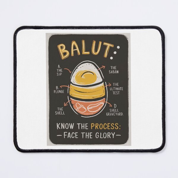 Item preview, BALUT. KNOW THE PROCESS. FACE THE GLORY designed and sold by likbatonboot.